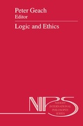 Cover: Logic and Ethics - Kluwer Academic Publishers