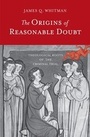 Cover: The Origins of Reasonable Doubt - Yale University Press