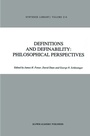 Cover: Definitions and Definability: Philosophical Perspectives - Springer