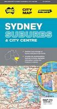 Abbildung von: Sydney Suburbs & City Centre Map 218 7th ed - UBD Gregory's