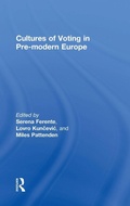 Cover: Cultures of Voting in Pre-modern Europe - Routledge