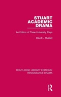 Cover: Stuart Academic Drama - Routledge