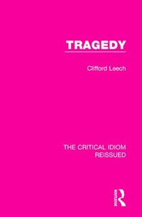 Enlarge image Cover: Tragedy - Routledge