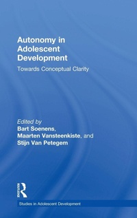 Enlarge image Cover: Autonomy in Adolescent Development - Psychology Press Ltd