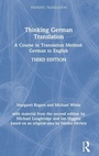 Cover: Thinking German Translation - Routledge