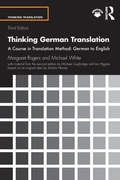 Cover: Thinking German Translation - Routledge
