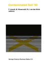 Cover: Contaminated Soil '90 - Kluwer Academic Publishers