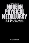 Cover: Modern Physical Metallurgy - Butterworth-Heinemann