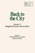 Cover: Back to the City - Elsevier
