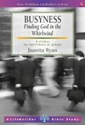 Cover: Busyness: Finding God in the Whirlwind (Lifebuilder Study Guides) - Scripture Union Publishing