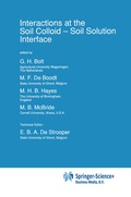 Cover: Interactions at the Soil Colloid - Springer