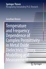 Cover: Temperature and Frequency Dependence of Complex Permittivity in Metal Oxide Dielectrics: Theory, Modelling and Measurement - Springer