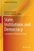 Cover: State, Institutions and Democracy - Springer