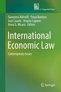 Cover: International Economic Law - Springer