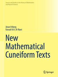 Abbildung von: New Mathematical Cuneiform Texts - Springer