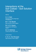 Cover: Interactions at the Soil Colloid - Springer