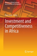 Cover: Investment and Competitiveness in Africa - Springer