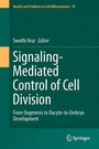 Cover: Signaling-Mediated Control of Cell Division - Springer