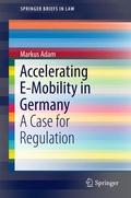 Cover: Accelerating E-Mobility in Germany - Springer