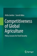 Cover: Competitiveness of Global Agriculture - Springer