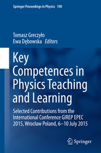 Enlarge image Cover: Key Competences in Physics Teaching and Learning - Springer