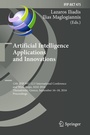 Cover: Artificial Intelligence Applications and Innovations - Springer