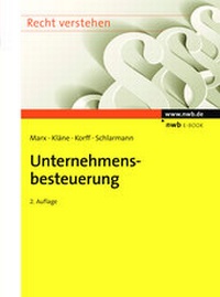 Abbildung von: Unternehmensbesteuerung - NWB