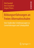 Cover: Bildungserfahrungen an Freien Alternativschulen - Springer VS