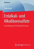 Cover: Erdalkali- und Alkaliborosulfate - Springer Spektrum