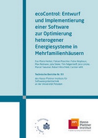 Enlarge image Cover: ecoControl - Universitätsverlag Potsdam