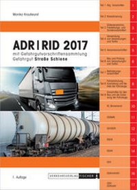 Abbildung von: ADR / RID 2017 - Verkehrs-Verlag Fischer