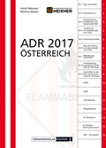 Cover: ADR 2017 &Ouml;sterreich - Verkehrs-Verlag Fischer