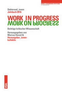 Enlarge image Cover: WORK IN PROGRESS WORK ON PROGRESS. - VSA