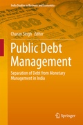 Cover: Public Debt Management - Springer