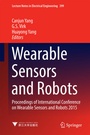 Cover: Wearable Sensors and Robots - Springer