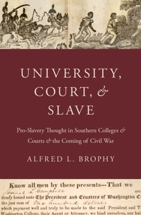 Enlarge image Cover: University, Court, and Slave - OUP eBook