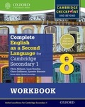 Cover: Complete English as a Second Language for Cambridge Lower Secondary Workbook 8 - Oxford University Press