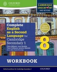 Enlarge image Cover: Complete English as a Second Language for Cambridge Lower Secondary Workbook 8 - Oxford University Press