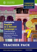 Cover: Complete English as a Second Language for Cambridge Lower Secondary Teacher Pack 7 - Oxford University Press
