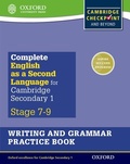 Cover: Complete English as a Second Language for Cambridge Lower Secondary Writing and Grammar Practice Book - Oxford University Press