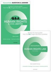 Enlarge image Cover: Human Rights Law Revision Pack 2016 - Oxford University Press