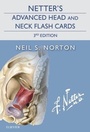 Cover: Netter's Advanced Head and Neck Flash Cards - Elsevier