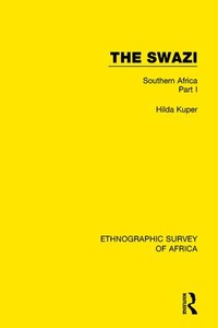 Enlarge image Cover: The Swazi - Routledge