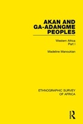 Cover: Akan and Ga-Adangme Peoples - Routledge