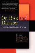 Cover: On Risk and Disaster - University of Pennsylvania Press