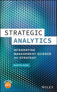 Enlarge image Cover: Strategic Analytics - Wiley