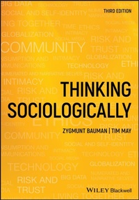 Enlarge image Cover: Thinking Sociologically - Wiley