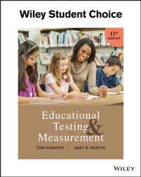 Enlarge image Cover: Educational Testing and Measurement - Wiley