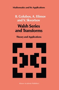 Enlarge image Cover: Walsh Series and Transforms - Springer