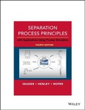 Cover: Separation Process Principles - Wiley